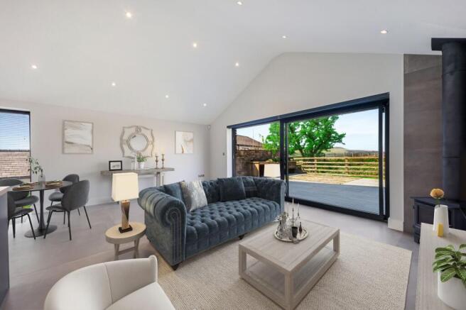 Living Area - Digitally Staged
