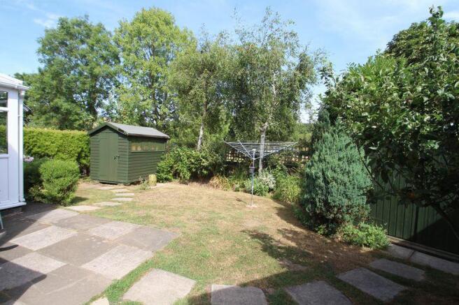 Rear garden