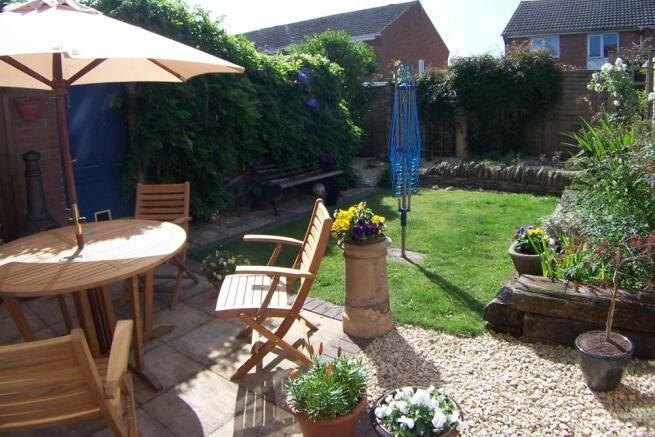 Rear garden