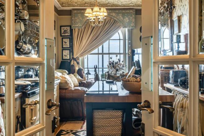 Kitchen/sitting/dining room