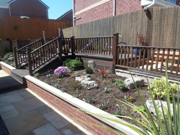 Rear garden