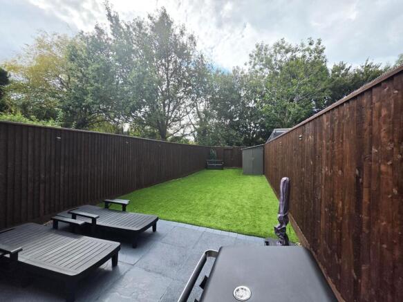 Rear garden