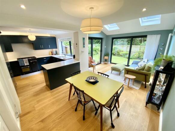 Open Plan Kitchen and Dining Area