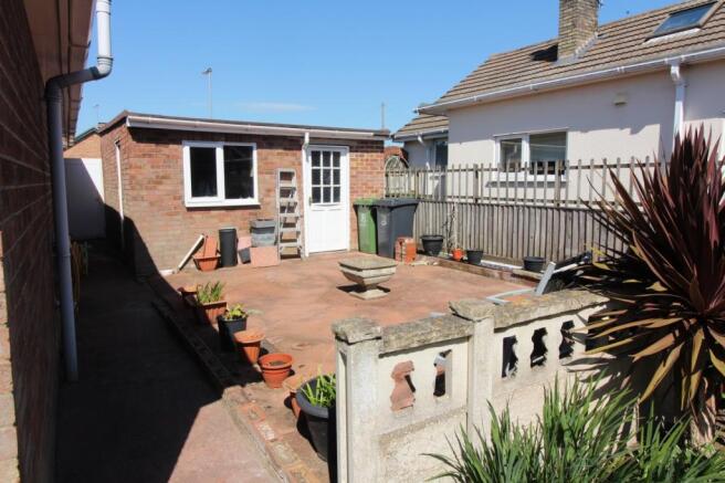 side garden area