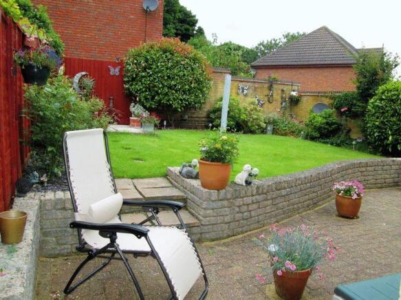Garden and pat...