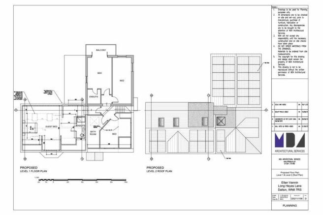 Proposed 1st floor