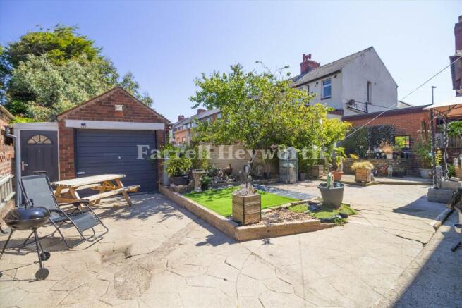 Rear garden