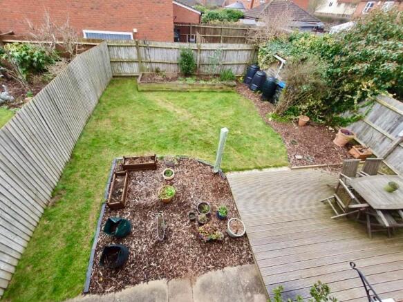 Garden views from bedroom 3