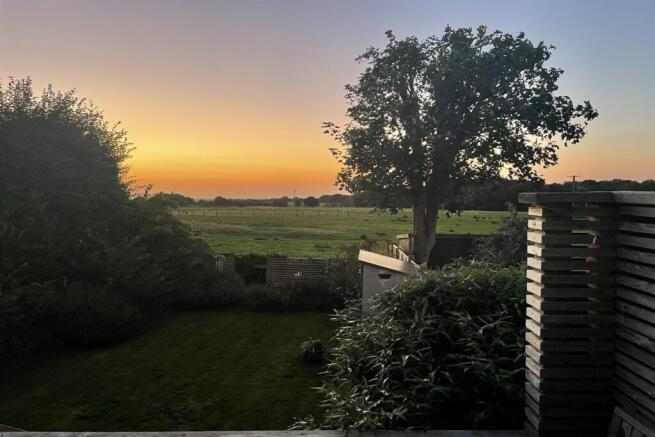 Rear Sunset Views