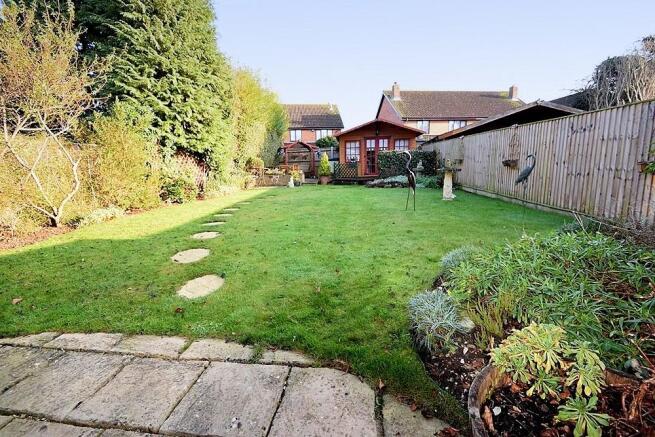 Rear garden