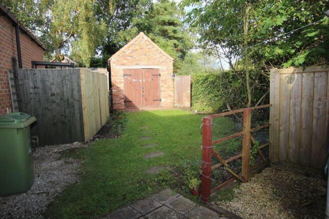 Rear garden
