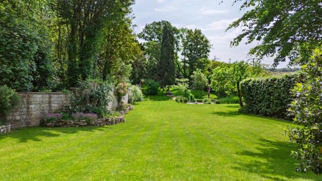 Beautiful private gardens