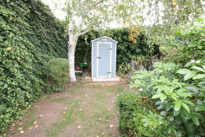 REAR OF GARAGE
