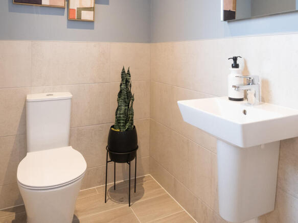 Cloakroom of the Buxton, a 2 bedroom house