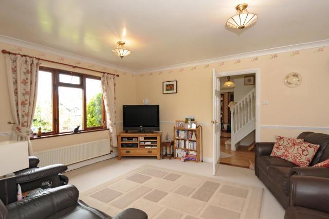 Spacious family room
