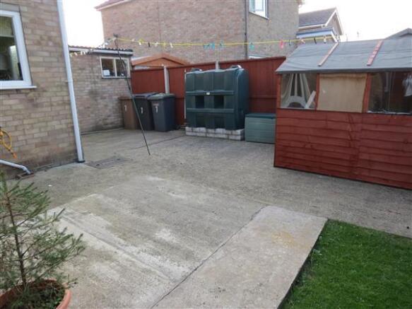 Rear Garden: