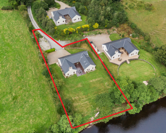Arial view marked