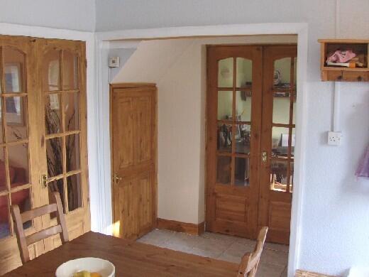 To the annexe