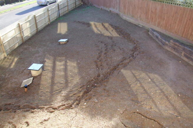 Rear garden