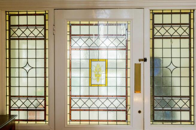 Stained Glass Door