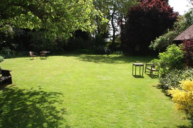 Rear garden