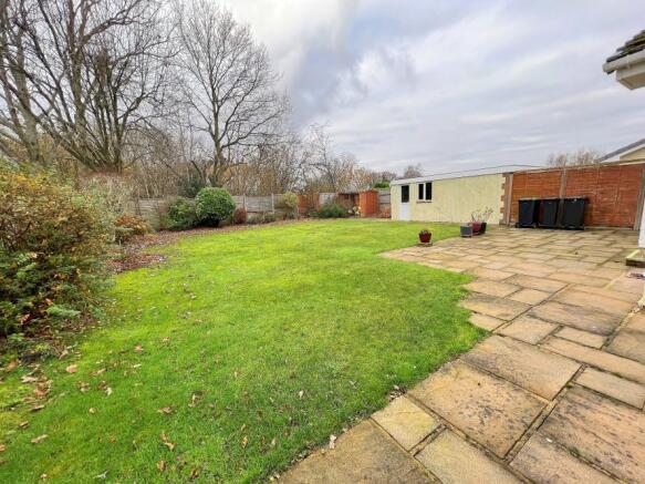 Rear garden