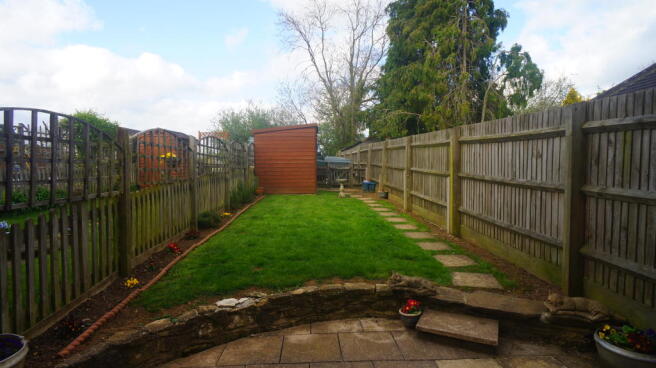 Rear garden