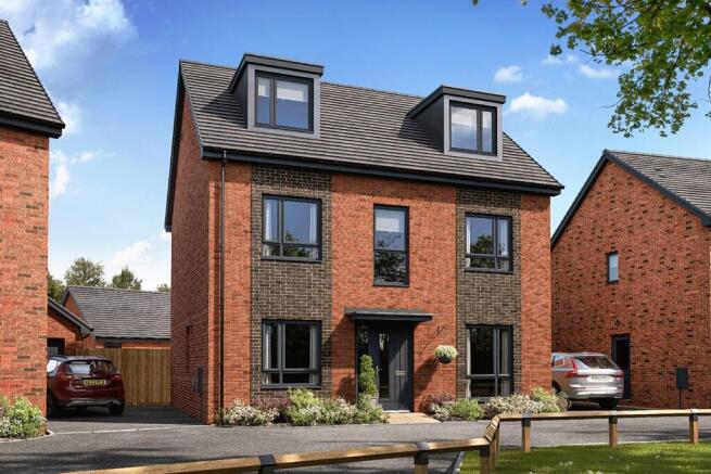 Artist impression of the Aireton at Tower Woods