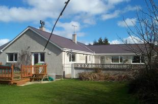 Rear of property