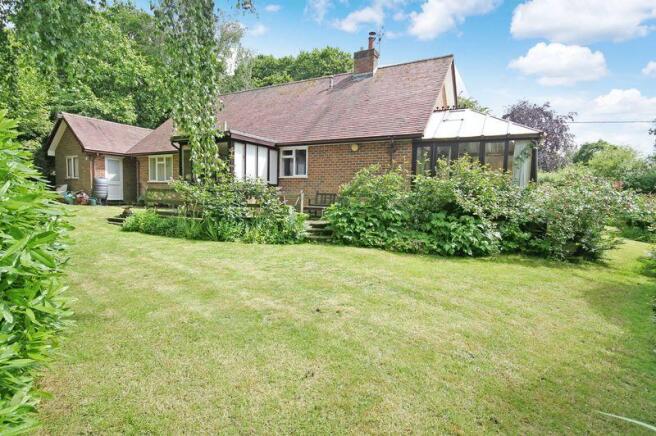 Rear of property