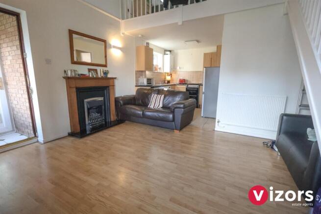 Open Plan Living Room & Kitchen
