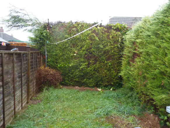 Rear garden