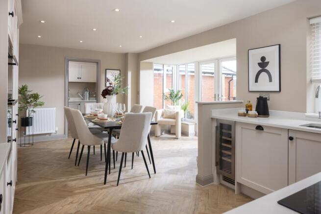Kitchen in the Holden 4 bedroom home