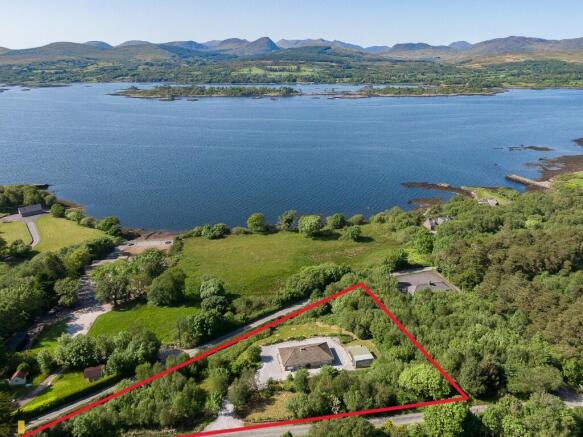 Arial view marked