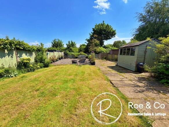 Rear garden