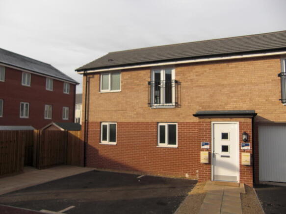 Front of Apartment