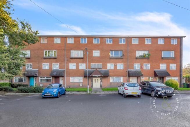 2-bed flat on St Donats Court, Laleston Close, Caerau, Cardiff, £60,000