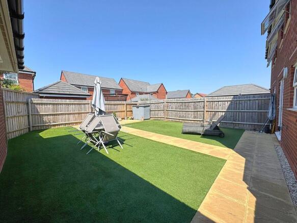 Rear garden from ...