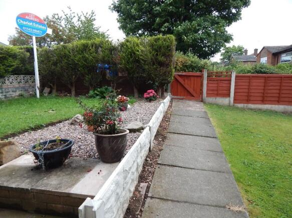 Rear garden