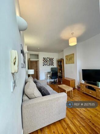Open Plan Living Room From Kitchen