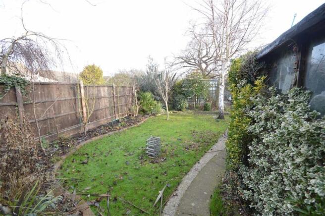 Rear garden
