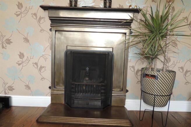 Feature fireplace