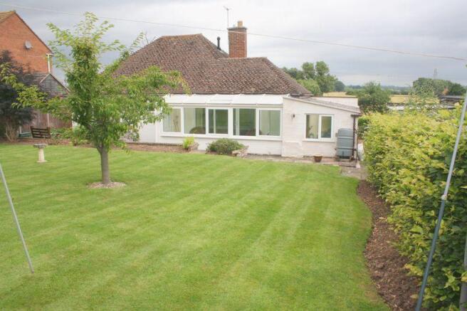 Rear of bungalow