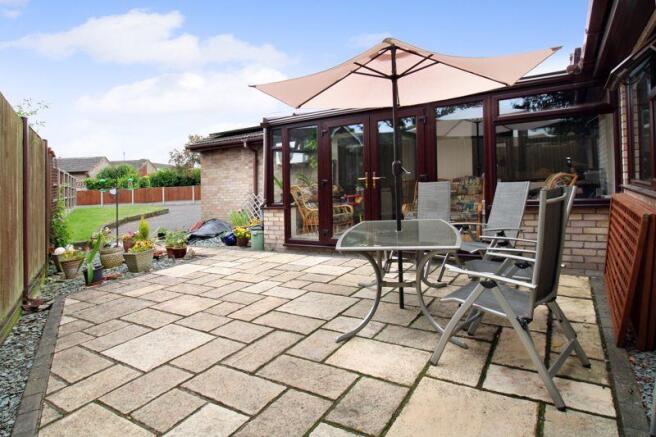 Patio seating ...