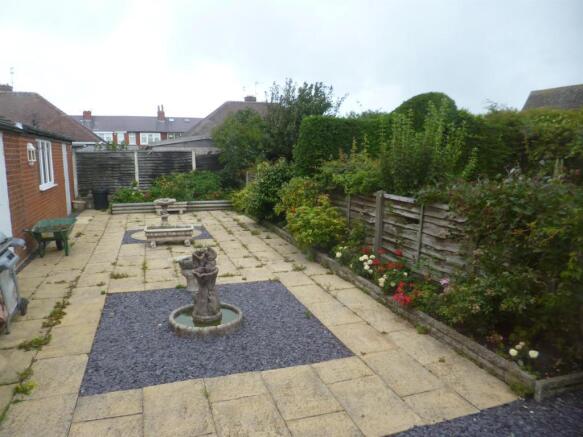 Rear garden