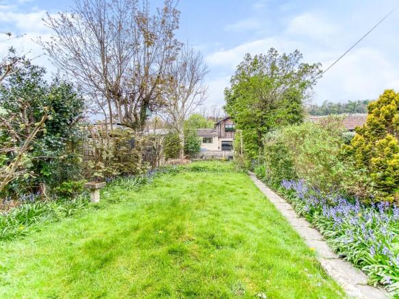 Rear garden