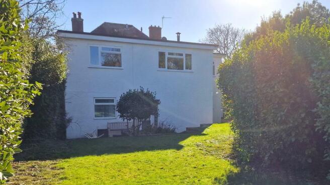 Rear of Property