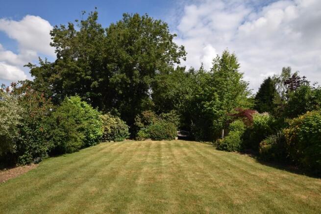Rear garden