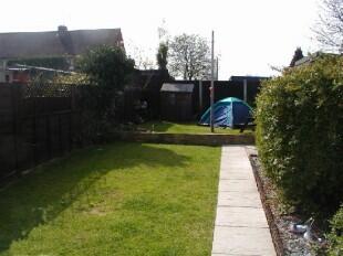 Rear garden
