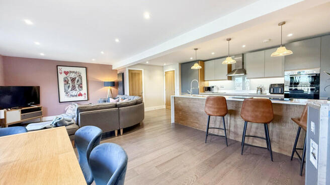 Open plan living ...